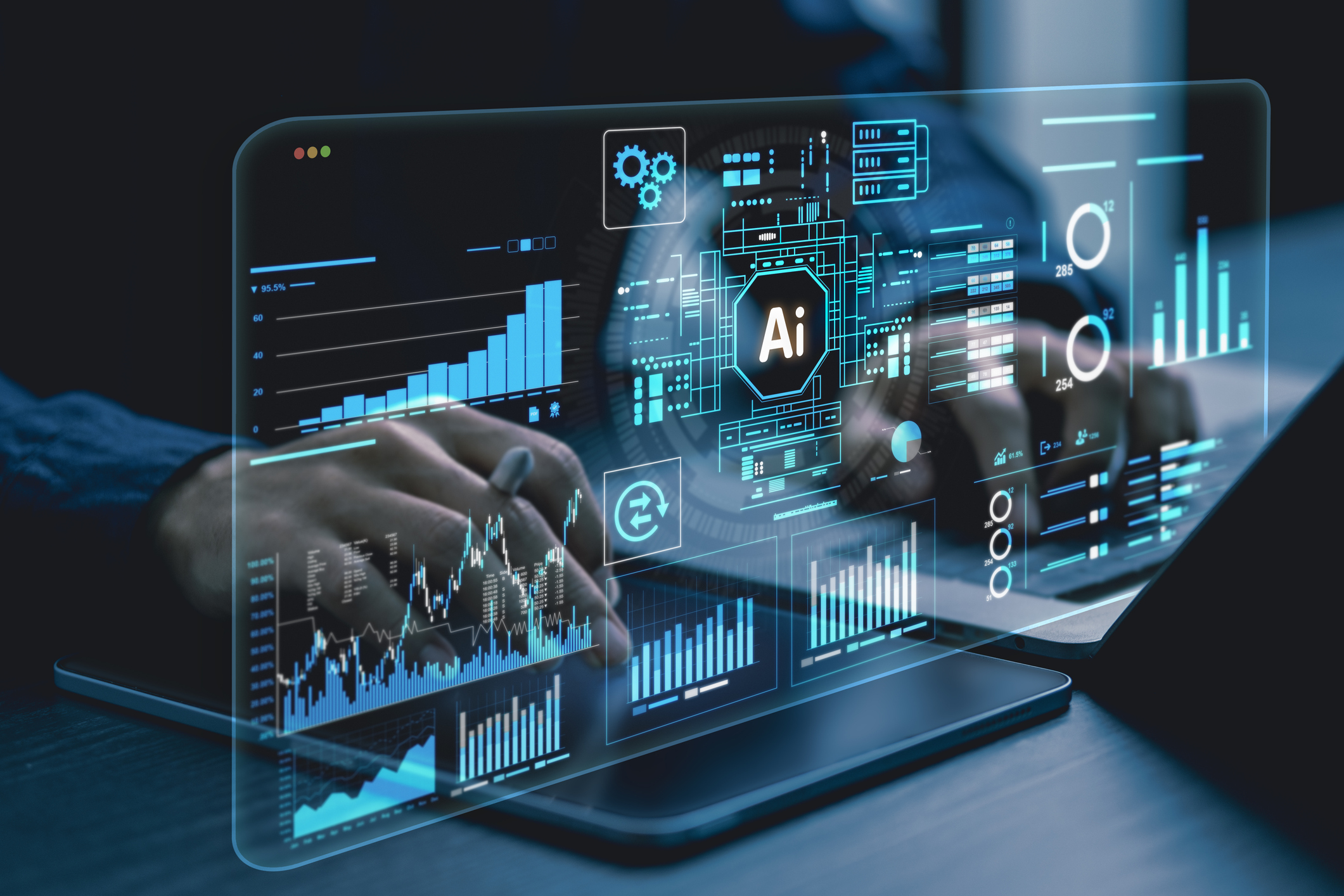 An analyst projecting their ITAM costs using AI tools