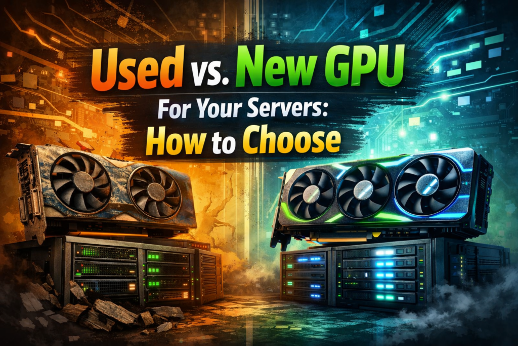 Used vs. New GPU For Your Servers How to Choose