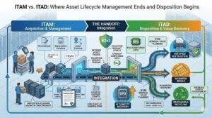 ITAM vs. ITAD: Where Asset Lifecycle Management Ends and Disposition Begins