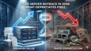 Used Server Buyback in 2026: What Depreciates First