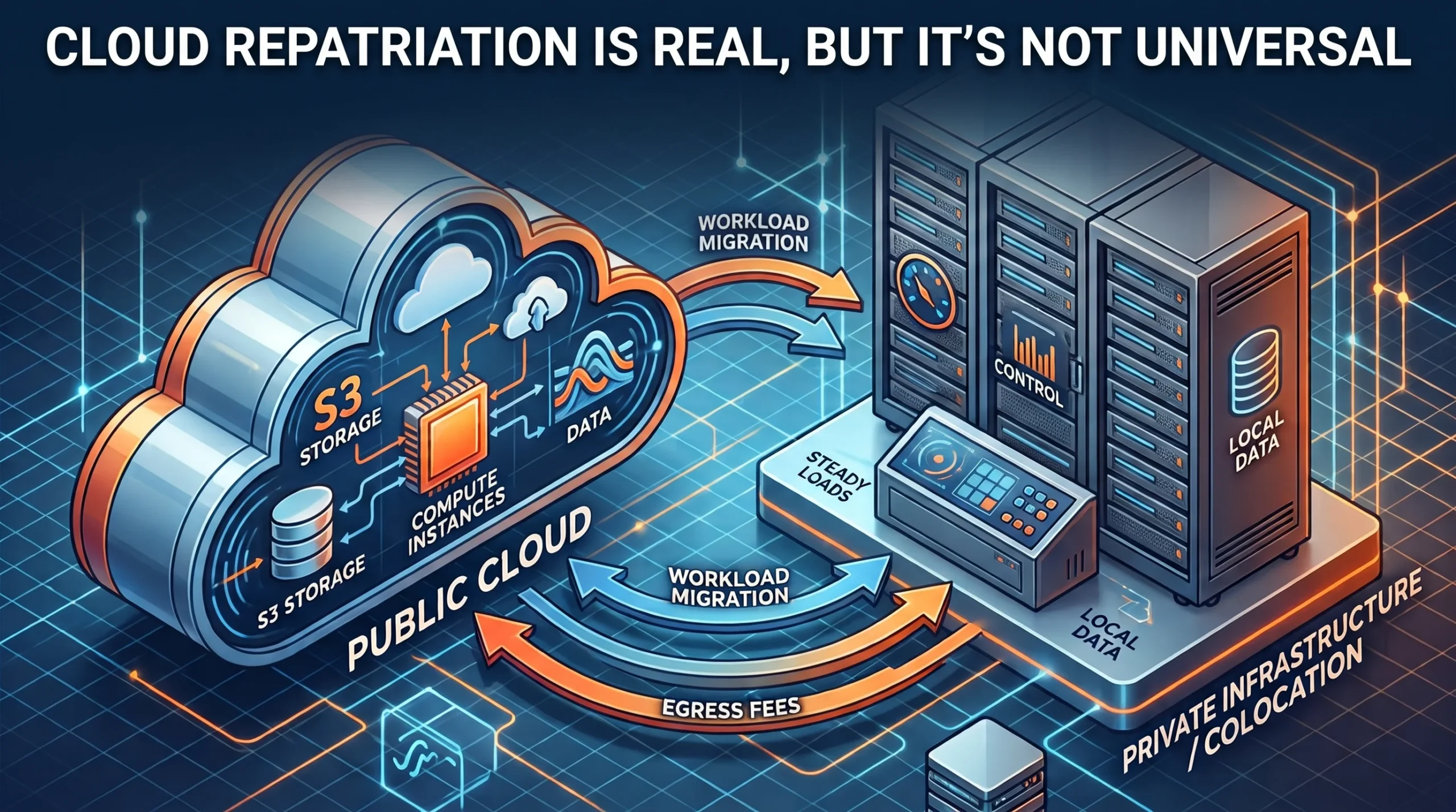Cloud Repatriation Is Real, But It’s Not Universal