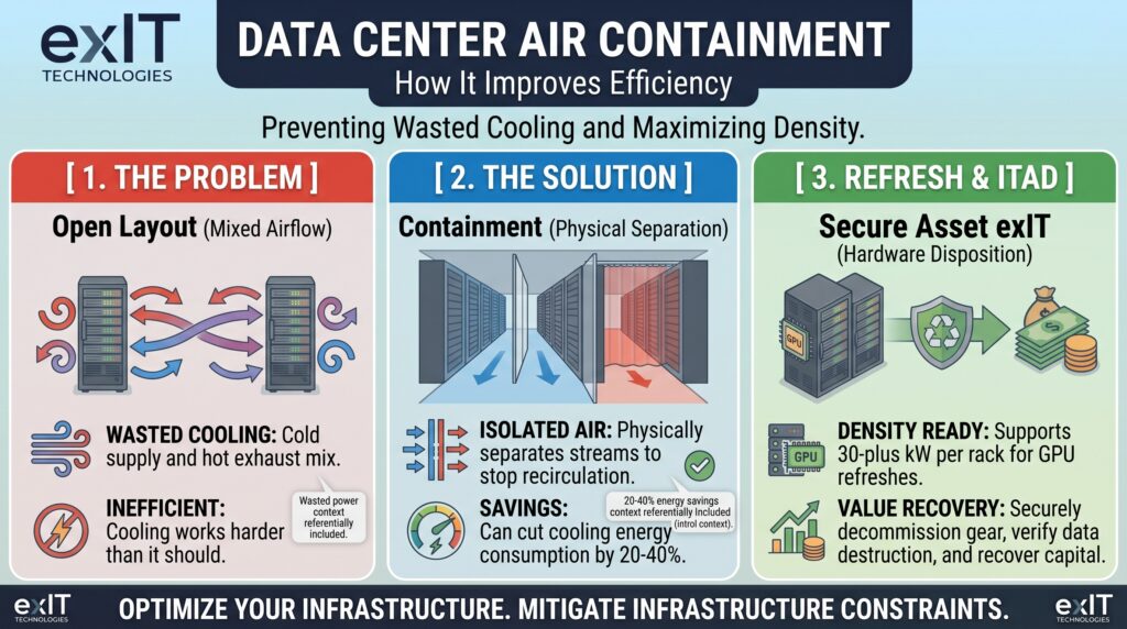 How Data Center Air Containment Improves Efficiency